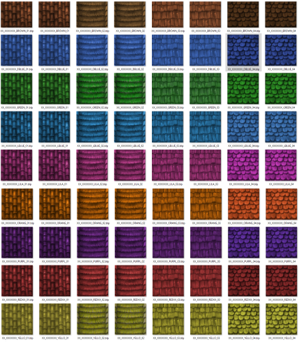 More information about "[Human] General colored Human roofs Collection -  4 types, 9 colors!"