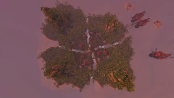 From above...
