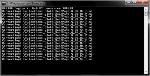 More information about "Legion to Wotlk (or Wod) M2 Converter"