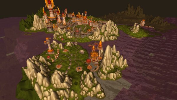 almost half of Eversong Forest is done with texturig