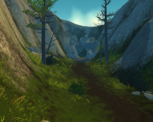 The Cave, previous entrance to Razorfen Kraul