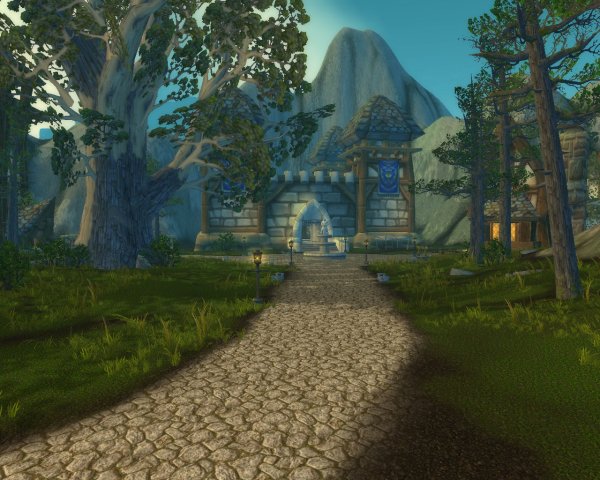 Outlier's Town, placed where Razorfen Down was