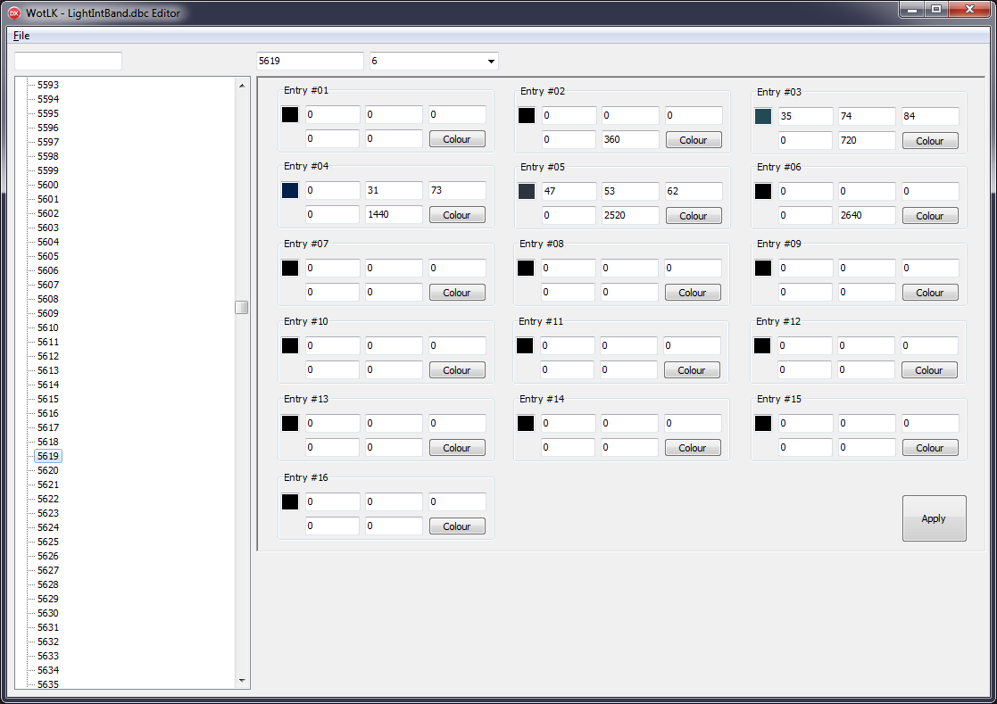 [Image: WotLK-LightIntBand.dbcEditor.png.3766d11...00945c.png]