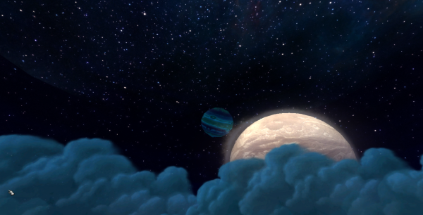 Cutom retextured skybox